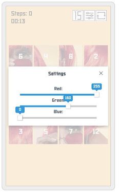 Пятнашки. Девушки - Screenshot 3