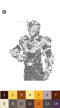 Kamen Rider Japan Pixel Art - Screenshot 3