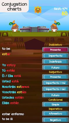 Verb Challenge Spanish - Screenshot 4