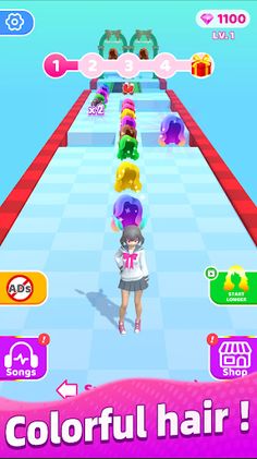 Angela Racing Hair Music - Screenshot 1