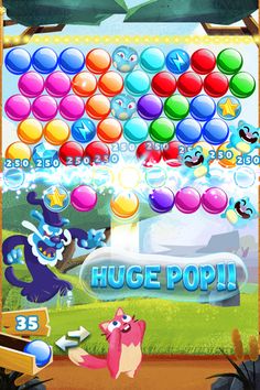 Bubble Mania Spring Flowers - Screenshot 2