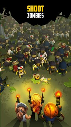 SURV MERGE - zombies assault - Screenshot 1