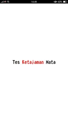 Tes Ketajaman Mata - Tes Buta  - Screenshot 1