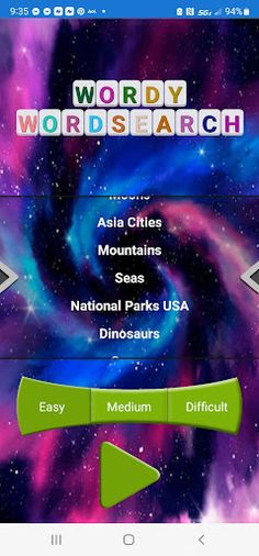 WORDY WORDSEARCH - Screenshot 2