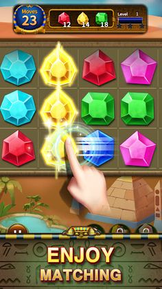 Jewels Mystery : Match3 Puzzle - Screenshot 3
