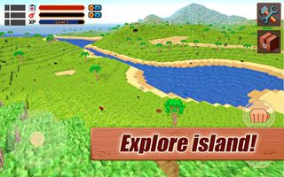 Crafting Game Cube Island 3D - Screenshot 2