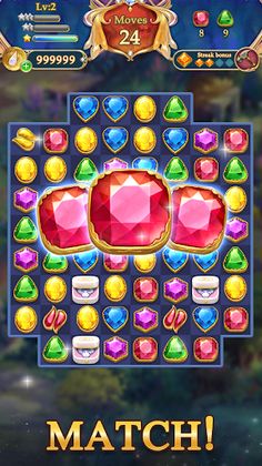 Jewel Mystery2 - Match 3 Fever - Screenshot 1