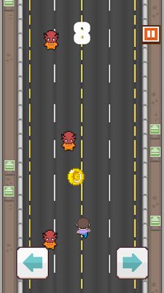 Running Man Pixel Runner Rush - Screenshot 2