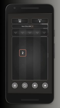 2048 : Number fall - Screenshot 2