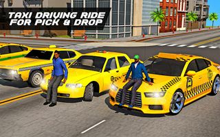 Modern Taxi Simulator: 3D Taxi - Screenshot 1