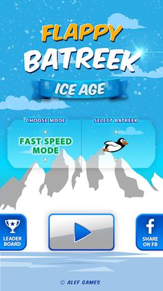 Flappy Batreek: IceAge - Screenshot 1