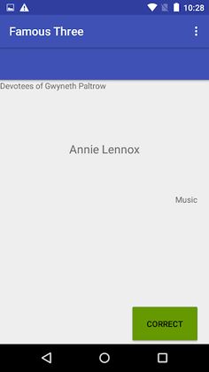 Famous Three - Screenshot 1