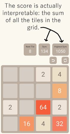 2048/3: Improved Hybrid adfree - Screenshot 3