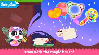 Baby Panda's Magic Paints - Screenshot 1