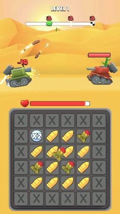Match to Tank - Puzzle Action - Screenshot 3