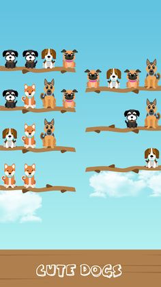 Dog Sort Puzzle - Screenshot 2