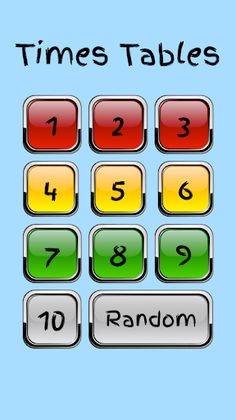 Times Tables - Learn Math - Screenshot 3