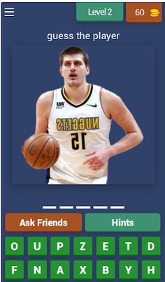 Nba quiz - guess the player - Screenshot 3