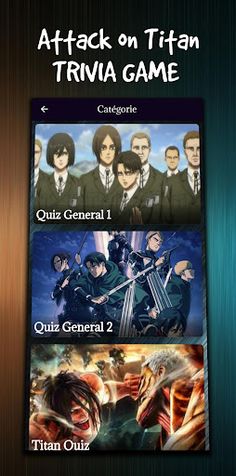 attack on titan character quiz - Screenshot 1