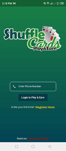 Cards Shuffle (Earn and Win) - Screenshot 1