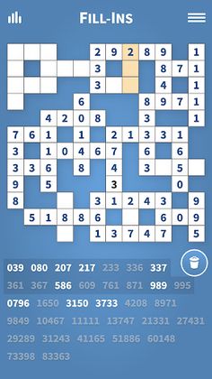 Fill-Ins · Word Fit Puzzles - Screenshot 4