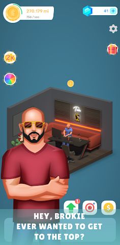 Top G: Idle Tycoon - Screenshot 1