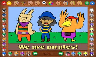 Coloring Book 30: Pirates - Screenshot 2