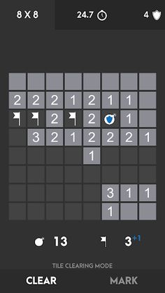 Monochromatic Minesweeper - En - Screenshot 1