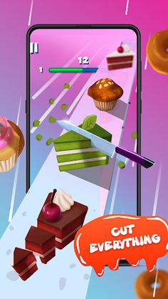 Perfect Cake Slices: Fun Food  - Screenshot 1