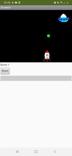 Mohammad's space invader game - Screenshot 2