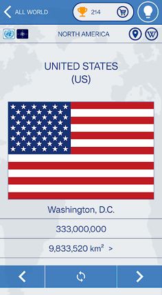 The Flags of the World Quiz - Screenshot 1