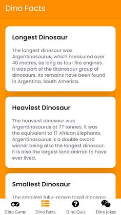 DinoFun! - Screenshot 2