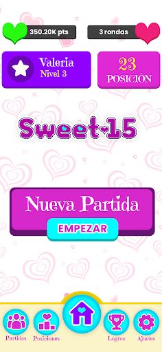 Sweet 15 - Screenshot 1