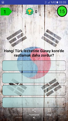 Korean Bilgi Yarışı - Screenshot 2