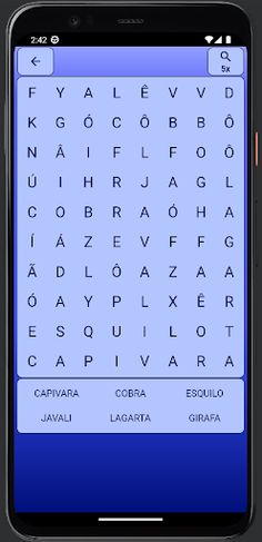 Caça Palavras - Offline - Screenshot 2