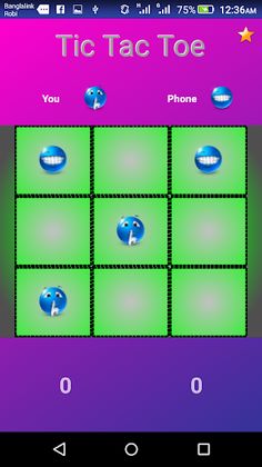 Smiley Tic Tac Toe - Screenshot 2