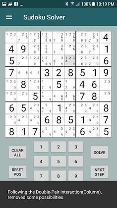 Sudoku Step Solver - Screenshot 1