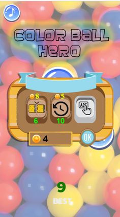 Color ball hero - Screenshot 4