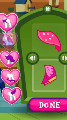 Pony Dress-up Salon: Rainbow - Screenshot 1