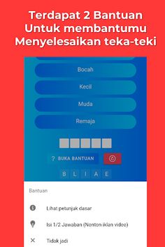 Game Tebak Kata 5 kata 1 kata - Screenshot 4