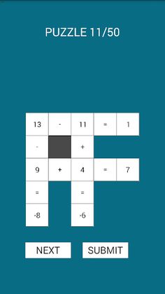 Math Cross Puzzle - Screenshot 1