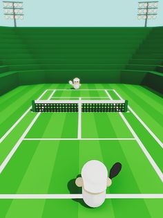 Little Tennis - Screenshot 1