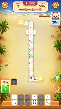 Domino Rush - Saga Board Game - Screenshot 2