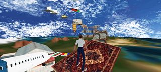 Space Up 3D Parkour - Screenshot 1