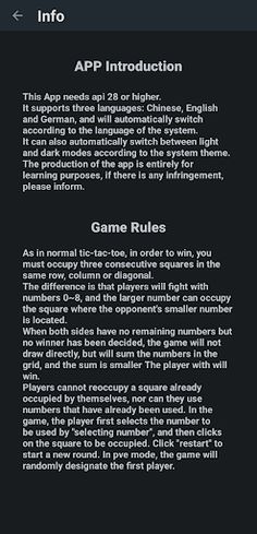 Number Tic-Tac-Toe - Screenshot 4