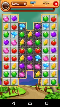 Jewels Quest Match Crush Fruit - Screenshot 3