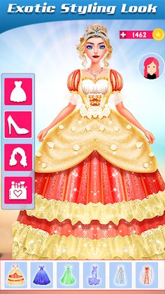 Makeup game Dress up Botique - Screenshot 1