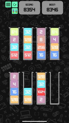 Sort 2048 - Screenshot 3