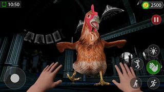 Scary Chicken Feet Escape Game - Screenshot 2