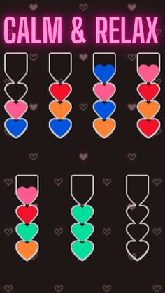 Sort hearts Puzzle: Color Game - Screenshot 3
